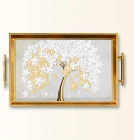 Üveg tálca, 38×24 cm – TPEA9853