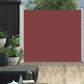 barna kihúzható oldalsó teraszi napellenző 170 x 300 cm