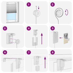 pliszírozott redőny rózsaszín 100x100 cm szövetszélesség 99,4cm