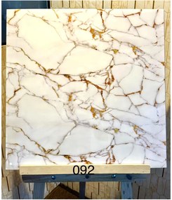 12 Db Királyi Márvány Dekor Falpanel Lap Falra 60 X 60 Cm Fényes Vízálló Felülettel