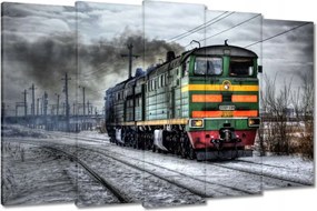 Képek 150x95 Vonat Mozdony Tél