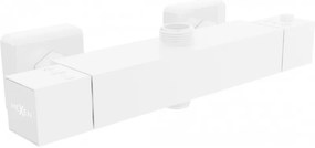 Mexen Cube termosztatikus zuhanycsapok, Fehér - 77250-20