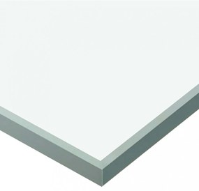 ezüstszínű ESG üveg és alumínium tolóajtó 90 x 205 cm