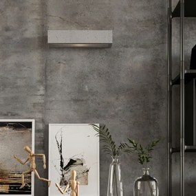 Sollux SL.0993 - Fali lámpa VEGA 2xE27/60W/230V 50 cm beton