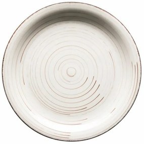 Mäser Bel Tempo kerámia lapos tányér 27 cm, bézs színű