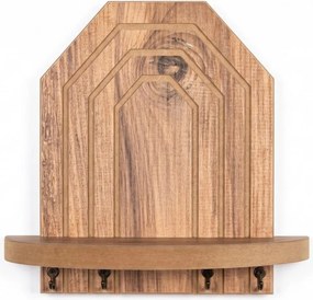 Fali polc, 26 cm – Artmtkwll10-Oak