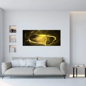 Modern absztrakt kép (120x50 cm)