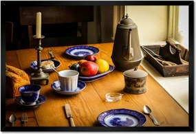 Poszterek keretben 60x40 Ünnepi reggeli