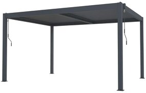 Bioklimatikus pergola G21 Austin 4x3 m, antracit, alumínium (63900801)