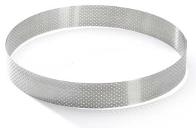 De Buyer 3098.09 perforált torta körkeret 24,5 cm,rozsdamentes acél