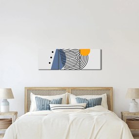 Kép - Minimalista absztrakció N⁰2 (órával) (90x30 cm)