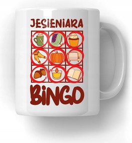 Őszi bögre Bingó Ajándék Őszi Lányok Barátnők