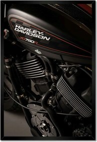 Poszterek keretben 40x60 Harley Davidson Motorkerékpár