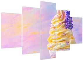 Kép - Levendulás fagylalt (150x105 cm)