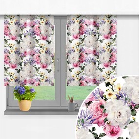 Kész Függönyök 2 Db-os Konyhai Függöny Szett 70X100 Alagút Függöny Minta 010