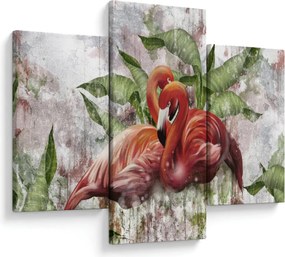 Kép - Flamingók (90x60 cm)