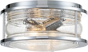 Quintiesse ASHLAND BAY QN-ASHLANDBAY-F-PC-BATH Süllyesztett mennyezeti lámpa 2x60W/E27 IP44