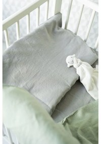 Nature zöld len gyerek ágyneműhuzat, 70 x 100 cm - Linen Tales