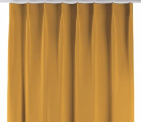 Dekoria Függöny flex akasztóval, szimpla 130x260cm, sárga