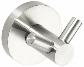 SAPHO XS200 X-Steel dupla kampó, csiszolt, rozsdamentes acél