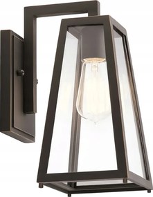 Kerti fali lámpa sötétbarna E27 60W Delison IP44 Kichler