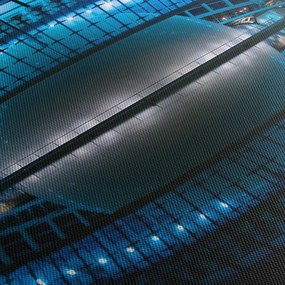 Egy kép a futballstadionról (90x60 cm)