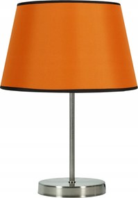Asztali lámpa Candellux Pablo narancssárga, szürke 60 W