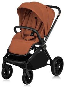 Lionelo - Kombinált 2 az 1-ben babakocsi MIKA PLUS rozsdabarna