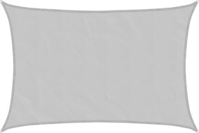 vidaXL világosszürke 100% poliészter oxford szövet napvitorla 4,5x3 m