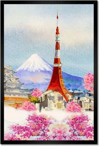 Poszterek keretben 40x60 Kirándulás Japánba