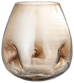 Ifza barna üveg váza, magasság 20 cm - Bloomingville