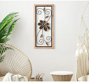 Fém fali dekoráció 26x60 cm Koman – Mauro Ferretti