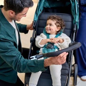 Lionelo - Sportbabakocsi MIRA smaragdzöld