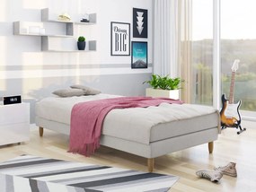 Egyszemélyes ágy 120 cm Mac 1 (világosszürke) (matraccal). 1069996