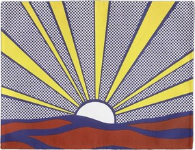 Landscape Roy Lichtenstein asztali alátét