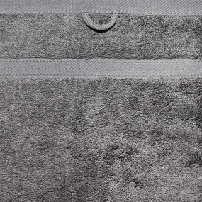 EMI szürke bambusz törölköző 70 x 140 cm