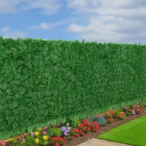 Mesterséges borostyán sövény 300x100 cm