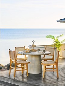 Kerámia kerek kerti étkezőasztal ø 60 cm Bonnet – House Nordic