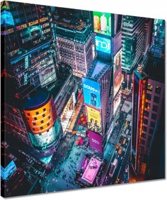 Vászonkép 40x40 New York felülnézet