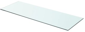 70x25 cm átlátszó panel üvegpolc