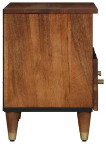TV Szekrény 70x33x46 cm Tömör Mangófából