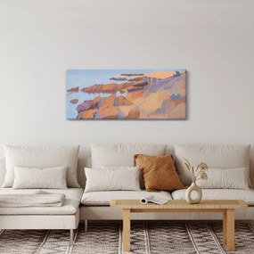 Kép - Henri Edmond Cross, Calanque des Antibois, reprodukciók (120x50 cm)