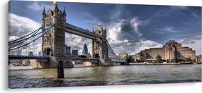 Kép - Tower Bridge Londonban (120x50 cm)