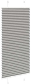 pliszírozott redőny antracit 55x100 cm szövetszélesség 54,4 cm