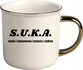 Bögre Fehér Arany Rant Ajándék Vicces Nőnap S.u.k.a