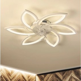 Brilagi-LED állítható fényű ventilátoros lámpa LED/50W/230V 3000-6500K fehér+DO