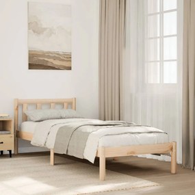 tömör fenyőfa extra hosszú ágykeret matrac nélkül 90 x 210 cm