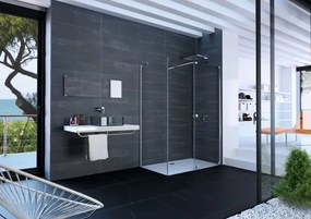 Walk-in zuhanyparaván Walk-In / ajtó 120x80 cm Hüppe Xtensa HüppeX12080P