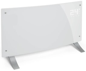 Klarstein Bornholm Curved, konvektor, 2000 W, termosztát, időzítő, fehér