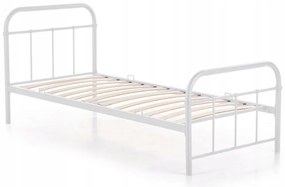 Fehér Fém Ágykeret. 90x200 cm PABLO